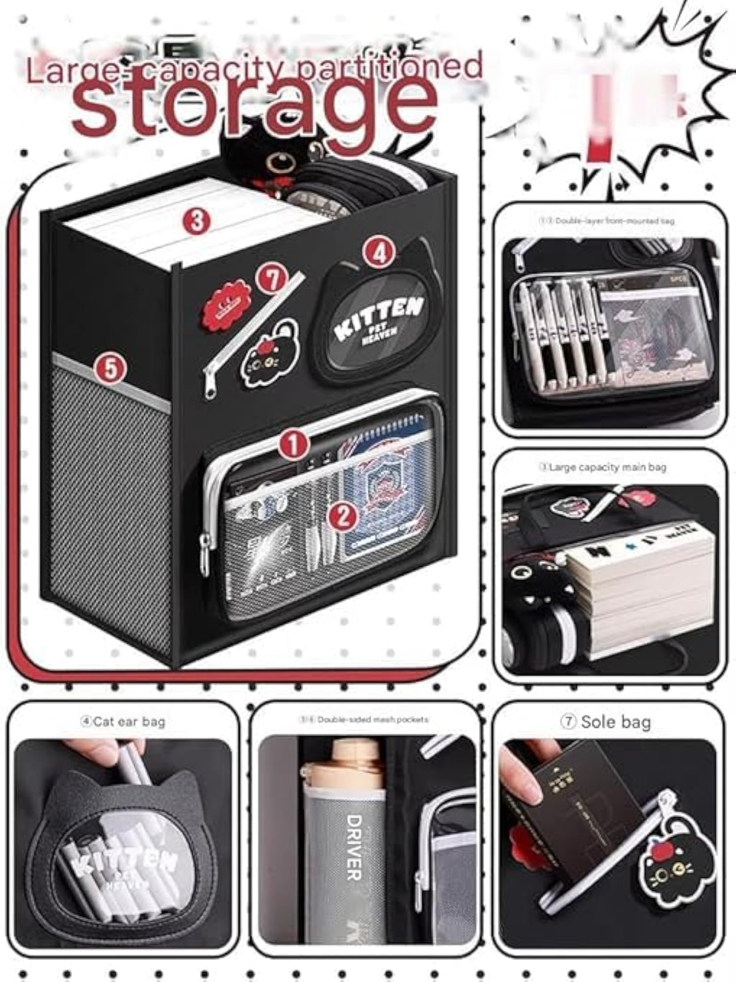 Fashionable Large Capacity Travel Tote Bag